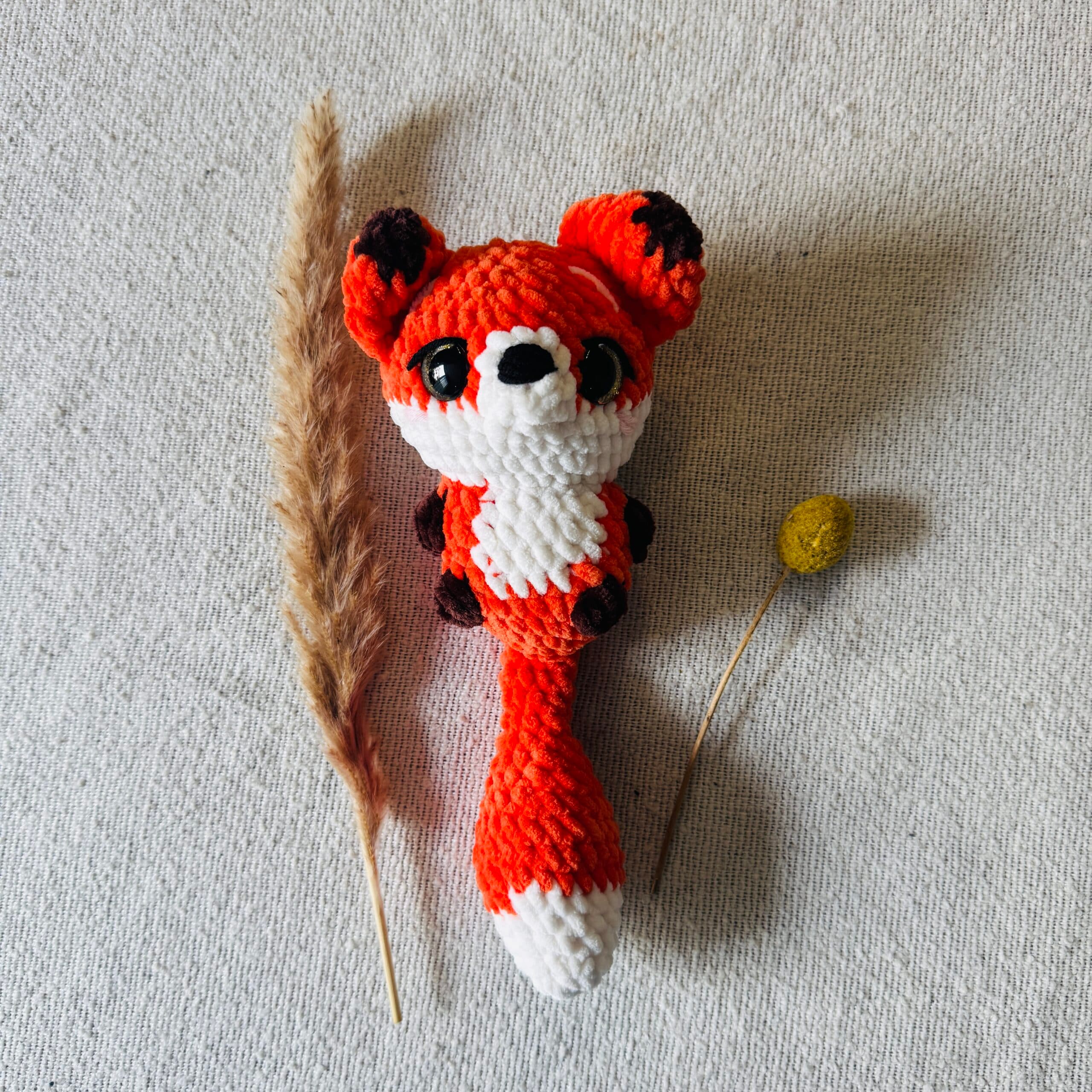 Fuchs - Gehäkelt von Svenja's Crocheteria - Handgemacht in der Schweiz