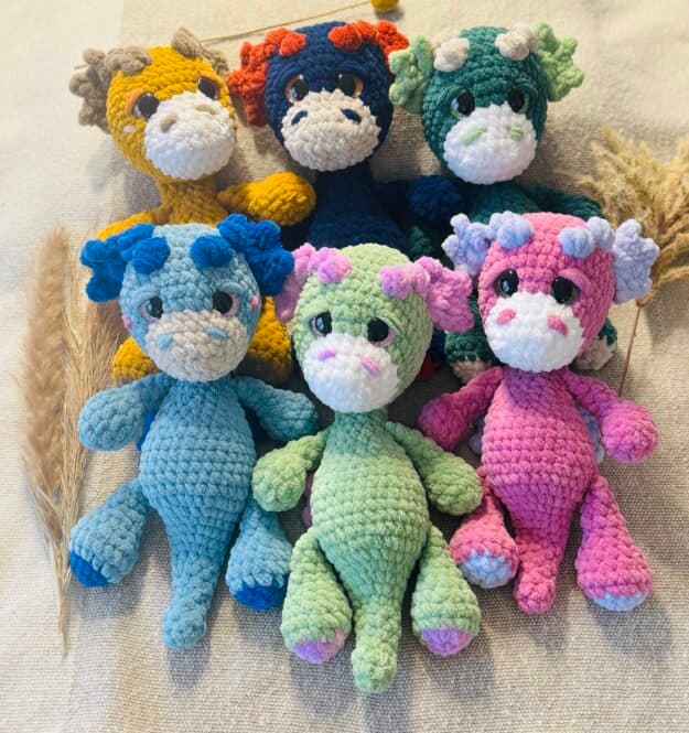 Babydrache von Svenja's Crocheteria - Handgemacht in der Schweiz
